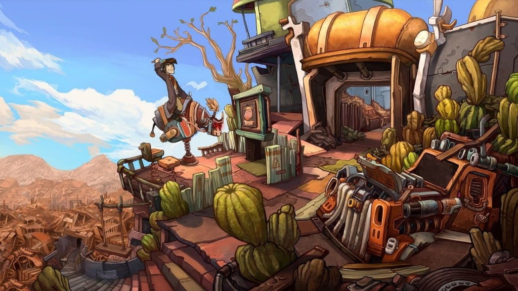 Apr 15 / Apr 22 – Epic Games Free Game List – Deponia: The Complete Journey 2 deponia the garbage city