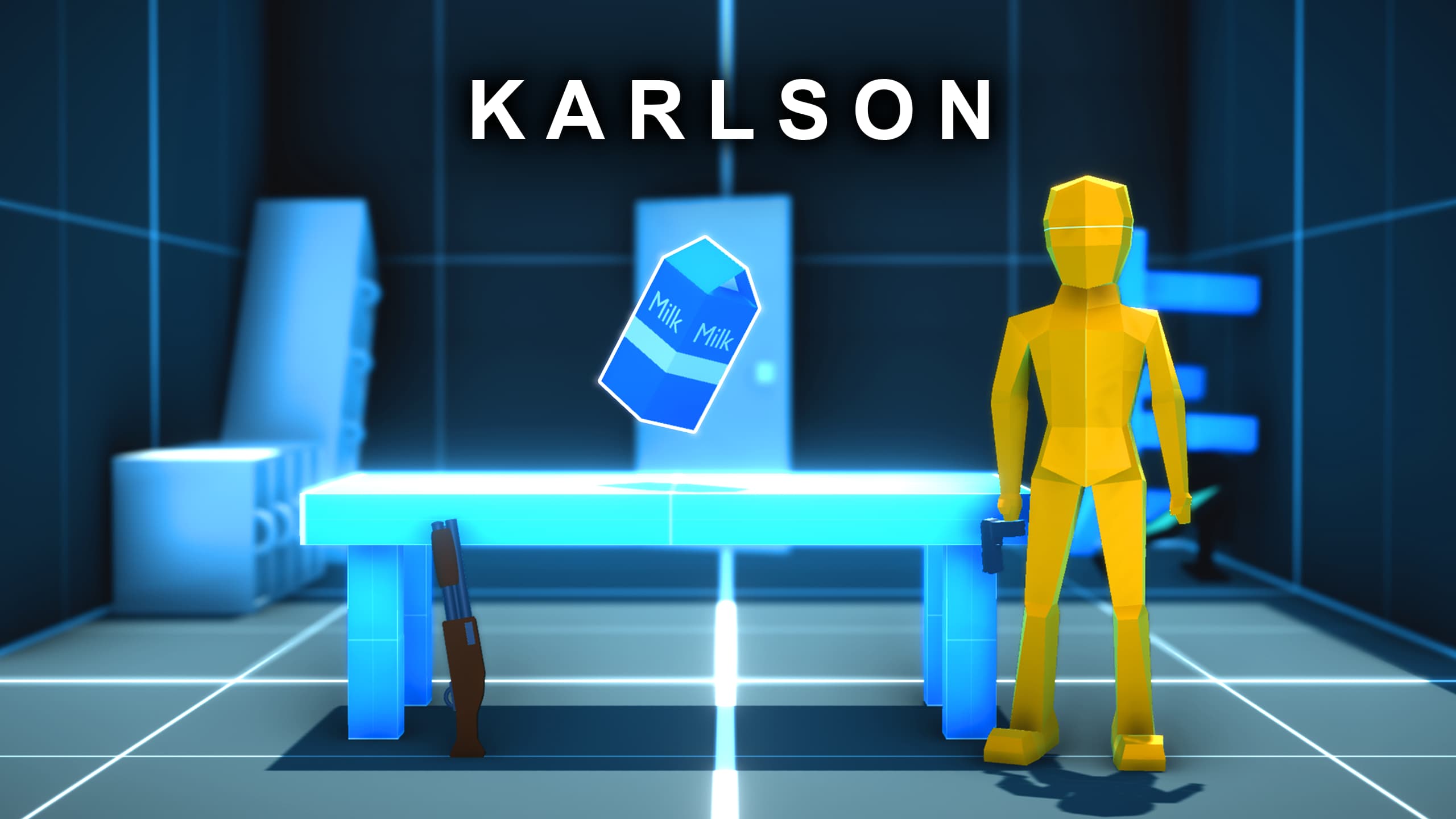 Karlson – The Game That Brings FPS, Parkour, Slowmotion, and Milk Together