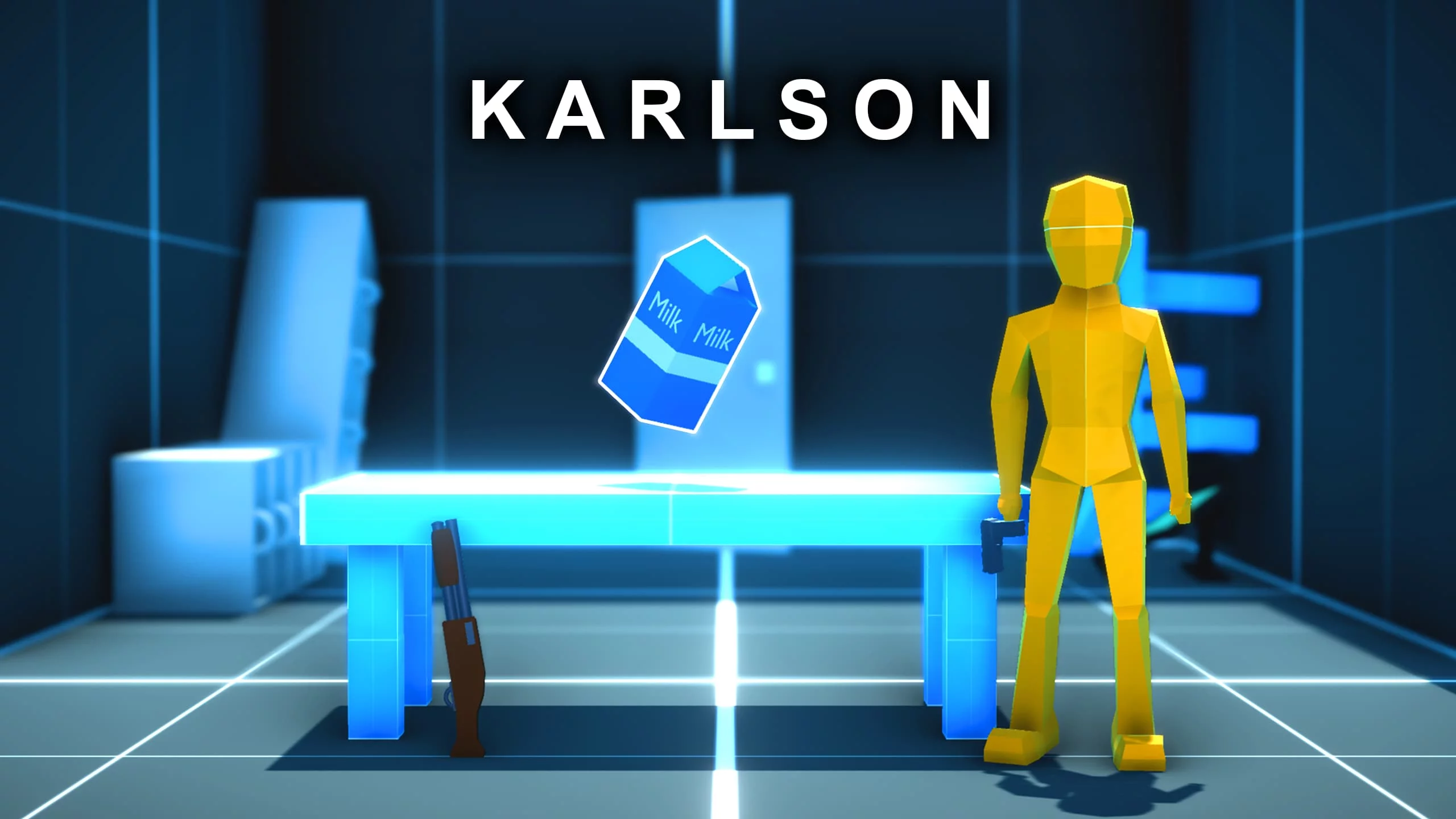Karlson – The Game That Brings FPS, Parkour, Slowmotion, and Milk Together