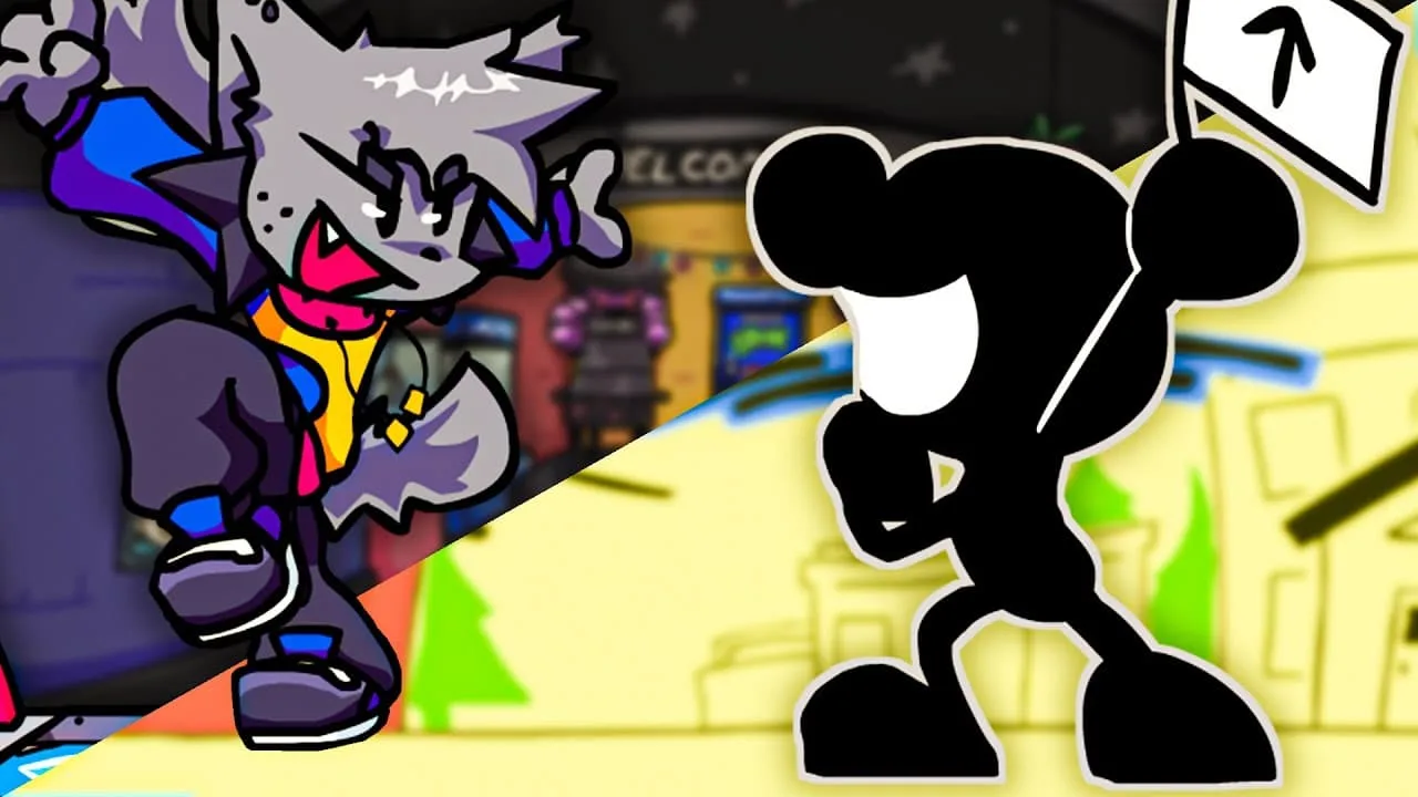 Mr. Game And Watch Mod FNF Mr. Game And Watch Mod FNF 1