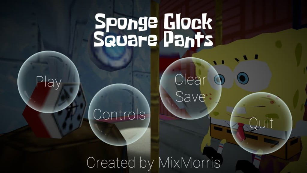 SpongeGlock SquarePants ss