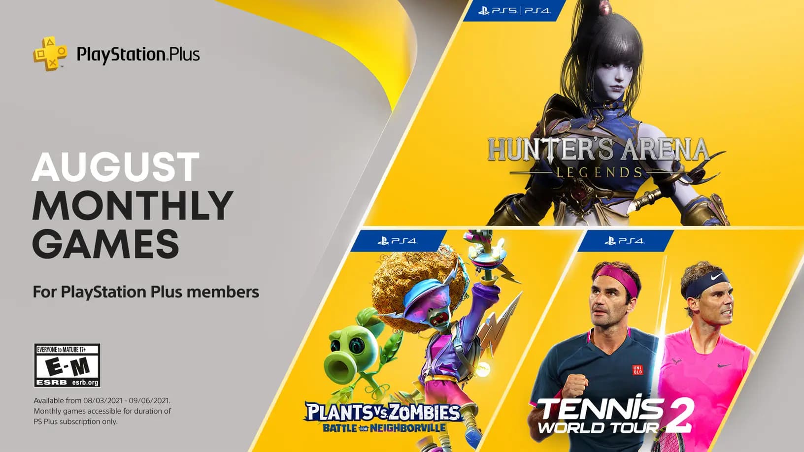 ps plus free games for august 2021