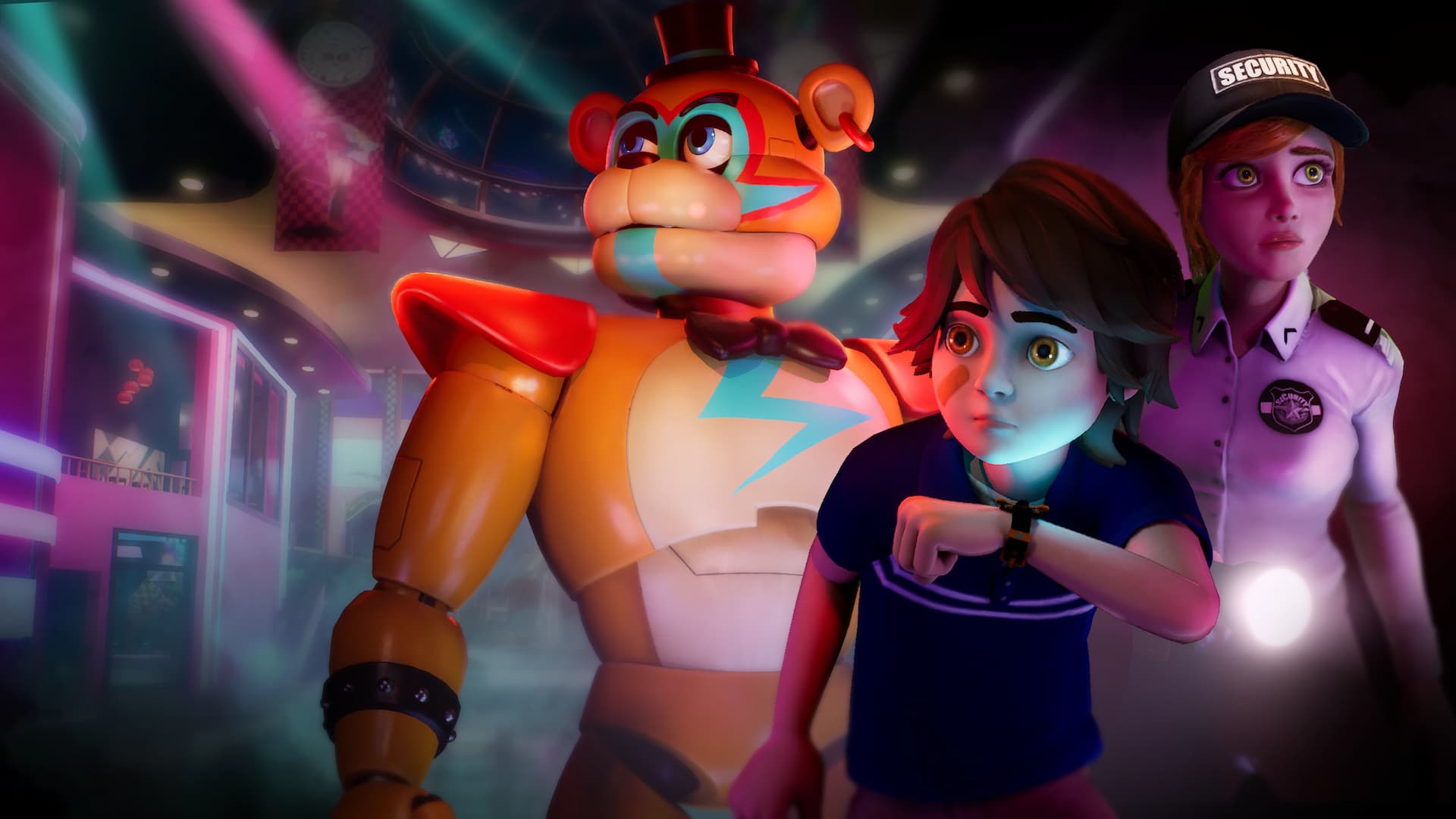 FNAF Security Breach characters