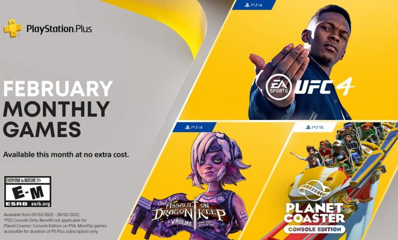 PS Plus Free Games for February 2022