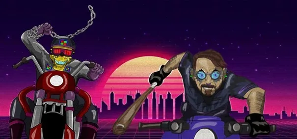 Chain Runners: Liquid - New Cyberpunk Biker Gang Gaming with a Twist 3 Picture3