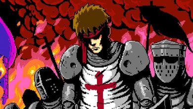 A New 8 bit Action Game Infernax lawod 1