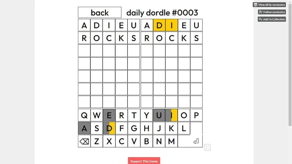 Dordle Is An Indie Version of Wordle Dordle lawod