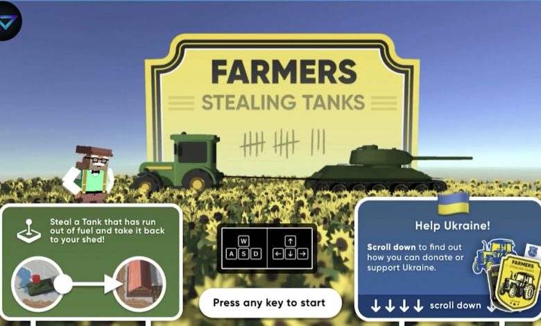 Farmers Steal Tanks - An Indie Game Upon The Heroic Footage of russian Illegal Invasion of Ukraine maxresdefault 16