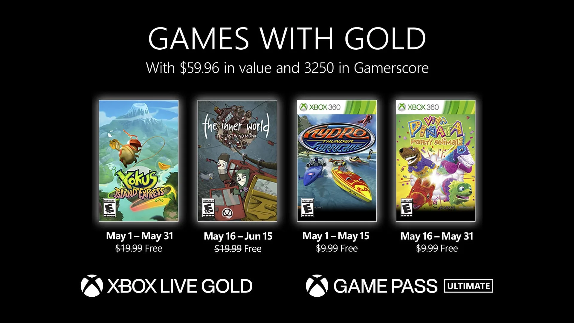 Xbox Live Gold Games for May 22 lawod 1