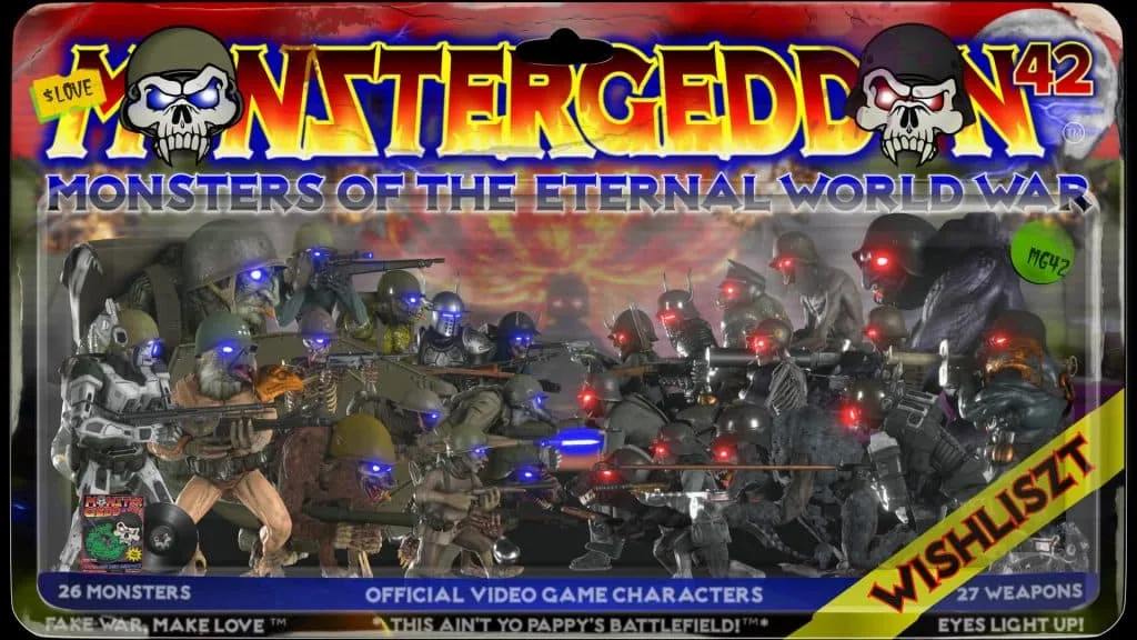 MONSTERGEDDON 42: Monsters of the Eternal World War Preview monstergeddon 42 Lawod 1