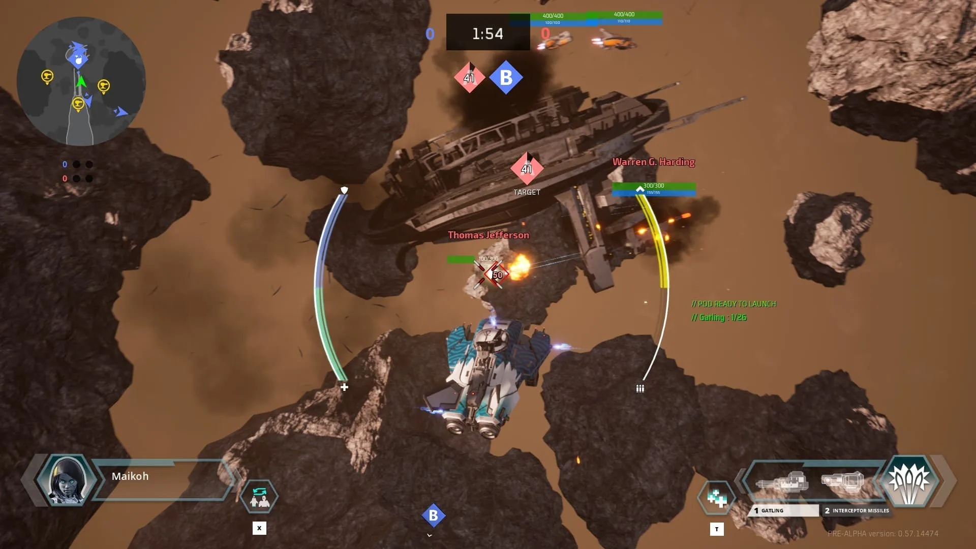 Project Genesis Preview 4 Project Genesis Ship Combat 1