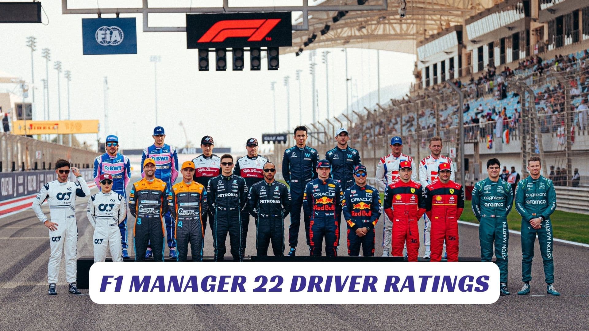 F1 Manager 22 Driver Ratings F1 Manager 22 Driver Ratings Lawod Cover 1