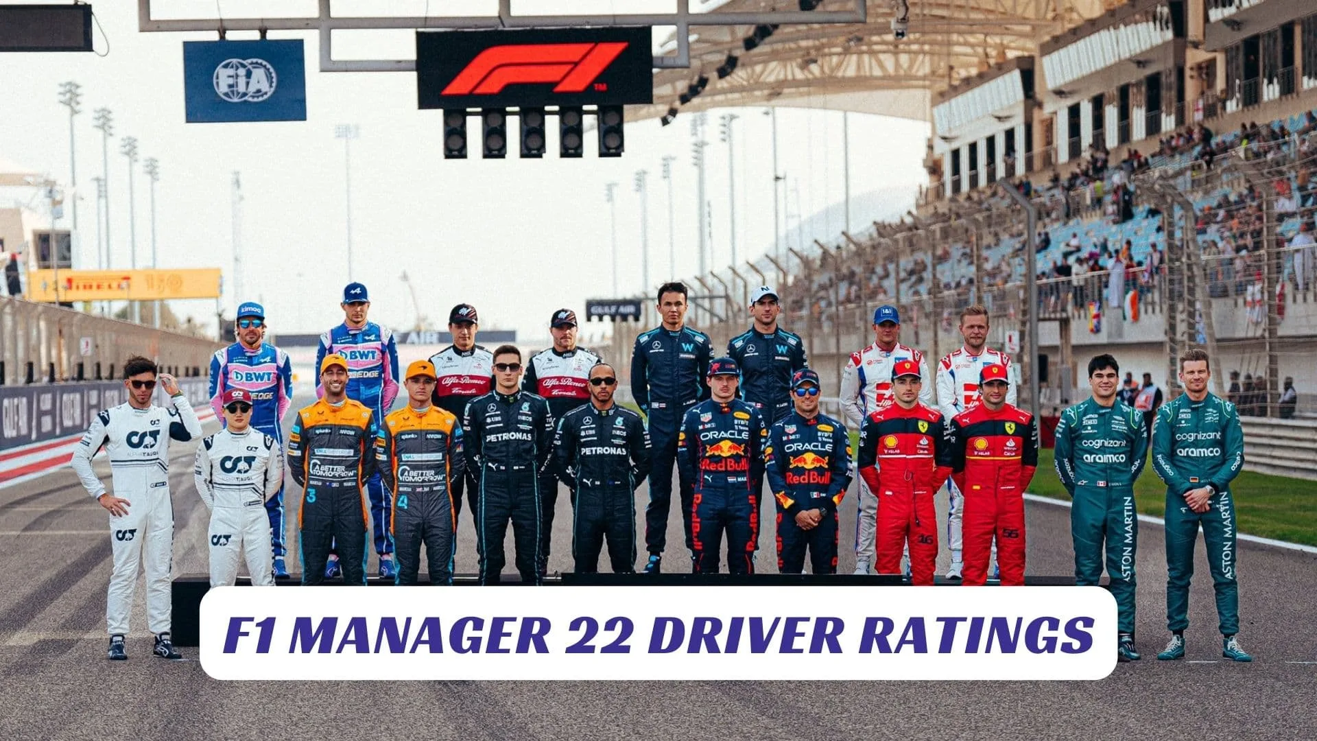 F1 Manager 22 Driver Ratings F1 Manager 22 Driver Ratings Lawod Cover 1