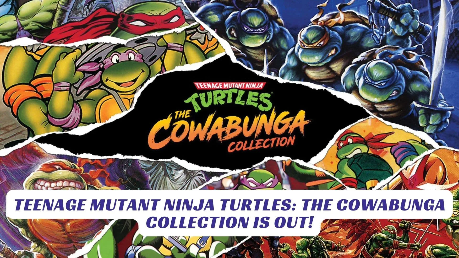 Teenage Mutant Ninja Turtles: The Cowabunga Collection is Out! Teenage Mutant Ninja Turtles The Cowabunga Collection is Out Lawod Cover 1