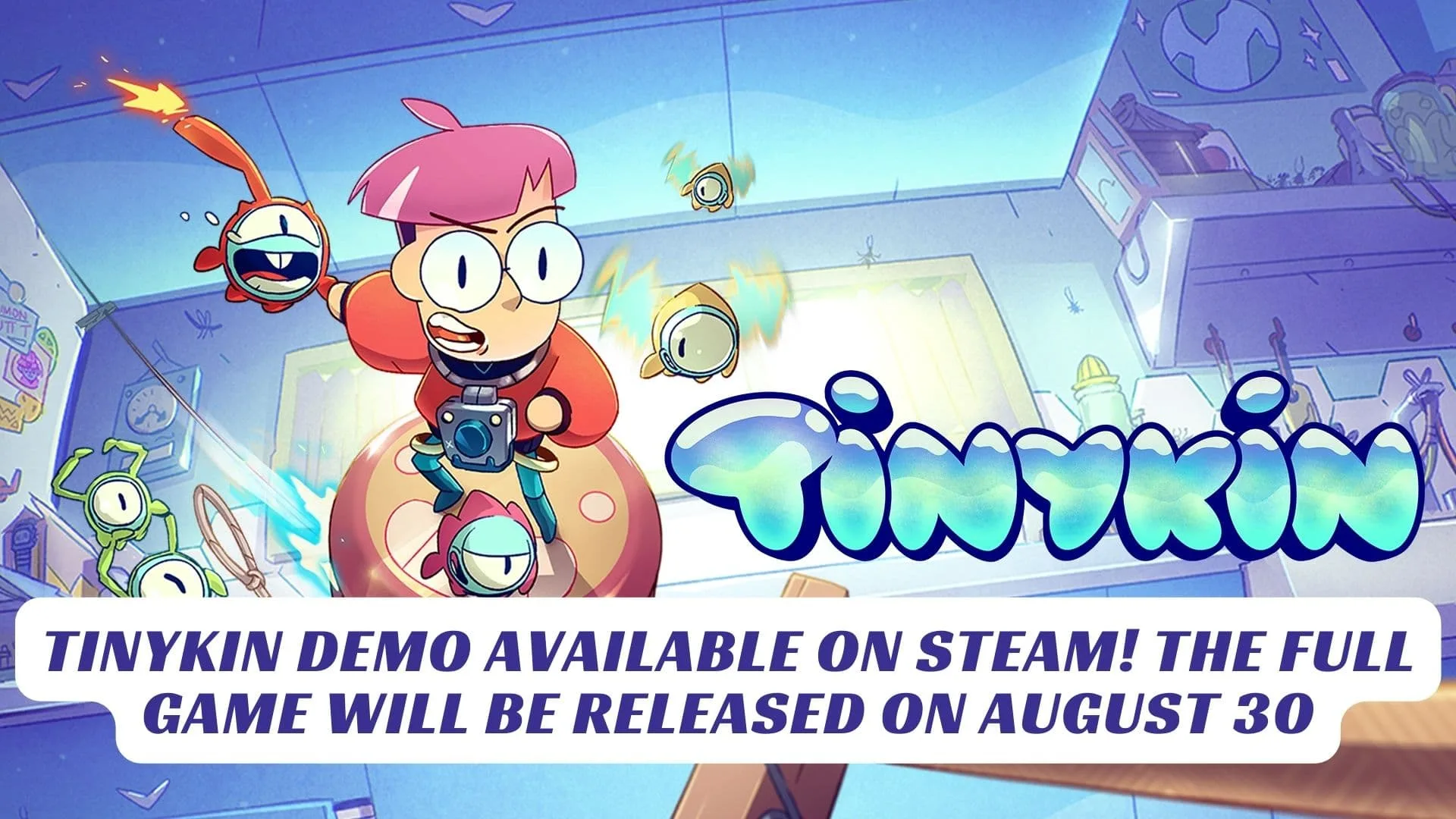 Tinykin Demo Available on Steam! The Full Game Will Be Released on August 30 Tinykin Demo Available on Steam The Full Game Will Be Released on August 30 Lawod Cover 1