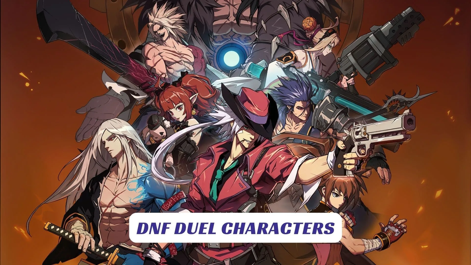 DNF Duel Characters DNF Duel Characters Lawod Cover 1