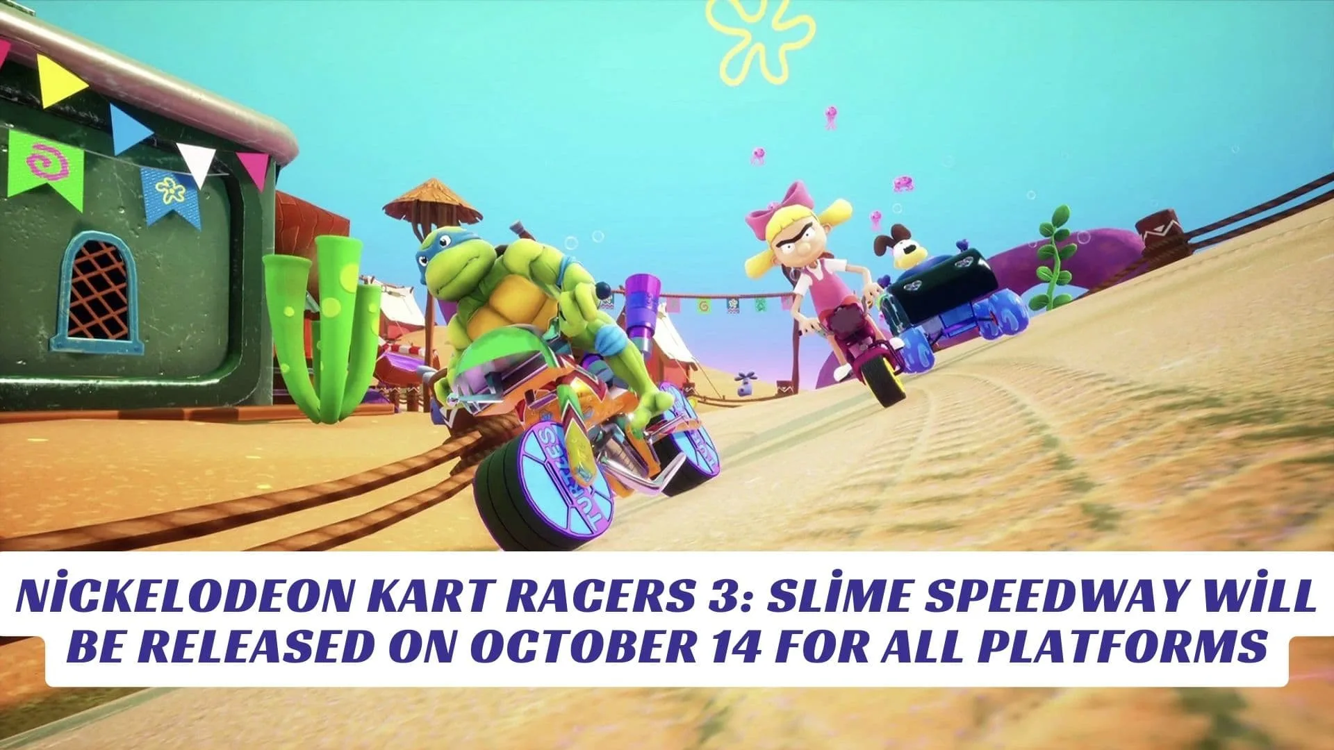 Nickelodeon Kart Racers 3 Slime Speedway Will Be Released on October 14 for All Platforms Lawod Cover 1