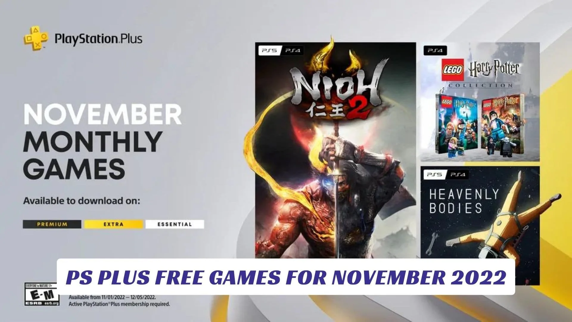 PS Plus Free Games for November 2022 PS Plus Free Games for November 2022 Lawod Cover 1