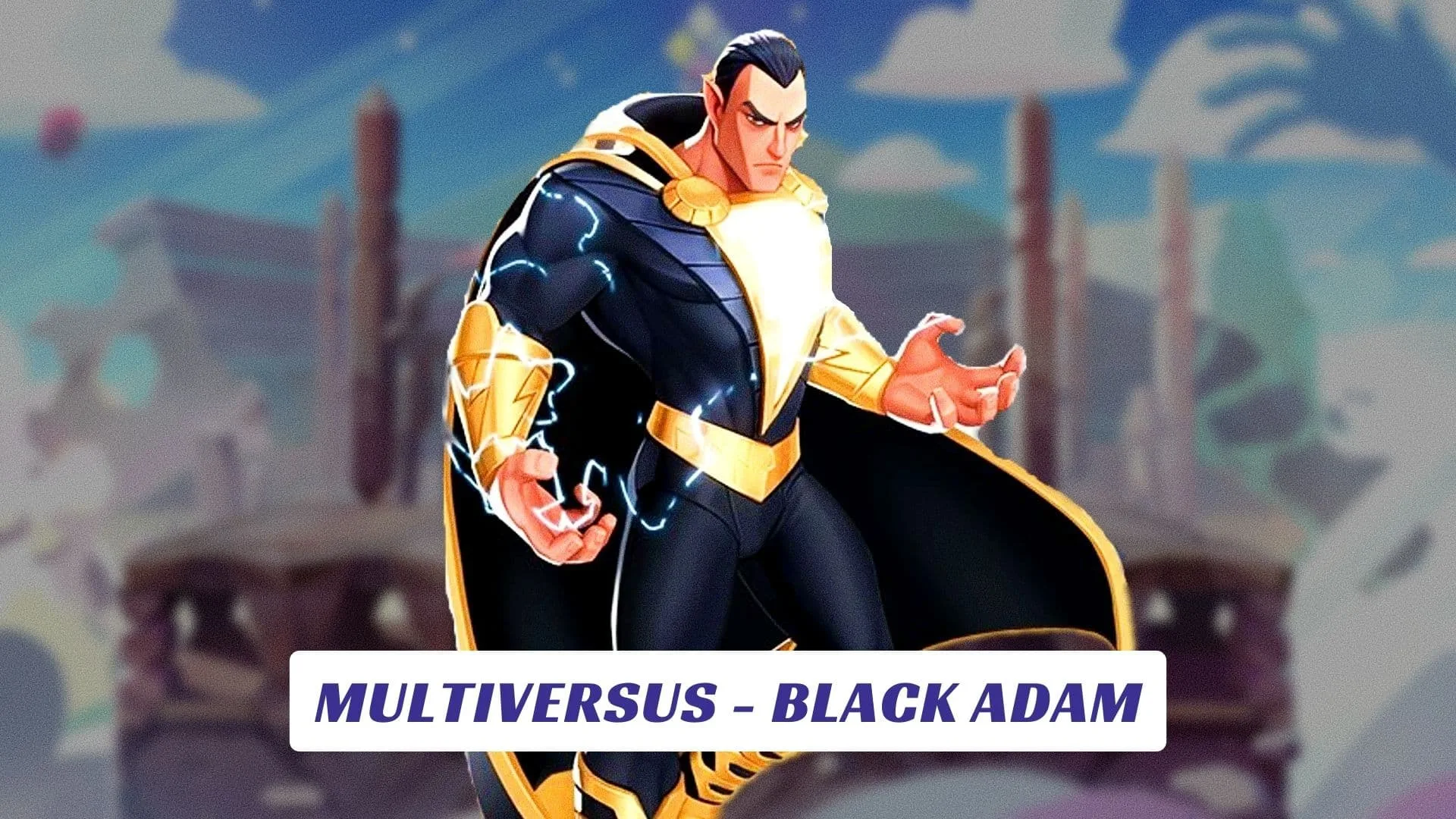 MultiVersus - Black Adam MultiVersus Black Adam Lawod Cover 1