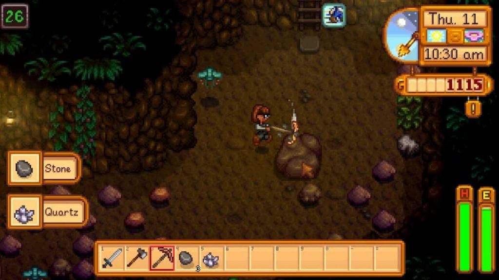 How To Upgrade And Use Every Tool in Stardew Valley 1 Pick Axe Stardew Valley Lawod ss