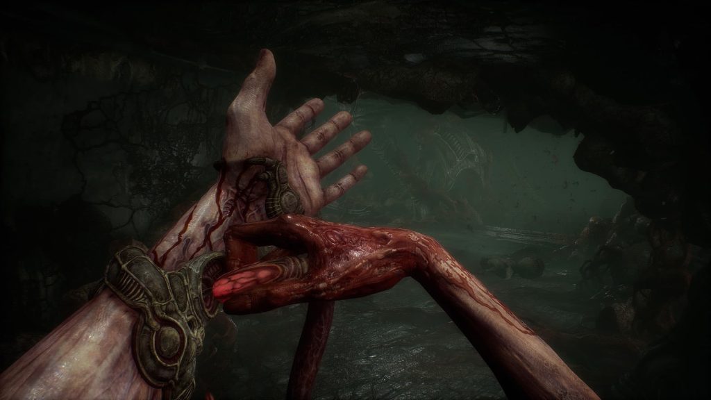 Scorn Game Review - A Horror Game Full of Blood 1 Scorn Game Alien Character Lawod