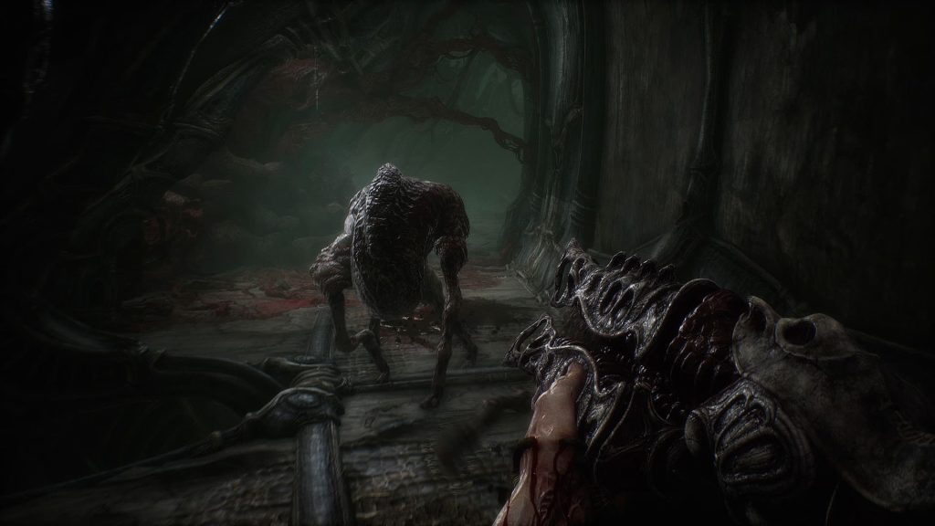 Scorn Game Review - A Horror Game Full of Blood 2 Scorn Game FPS Title