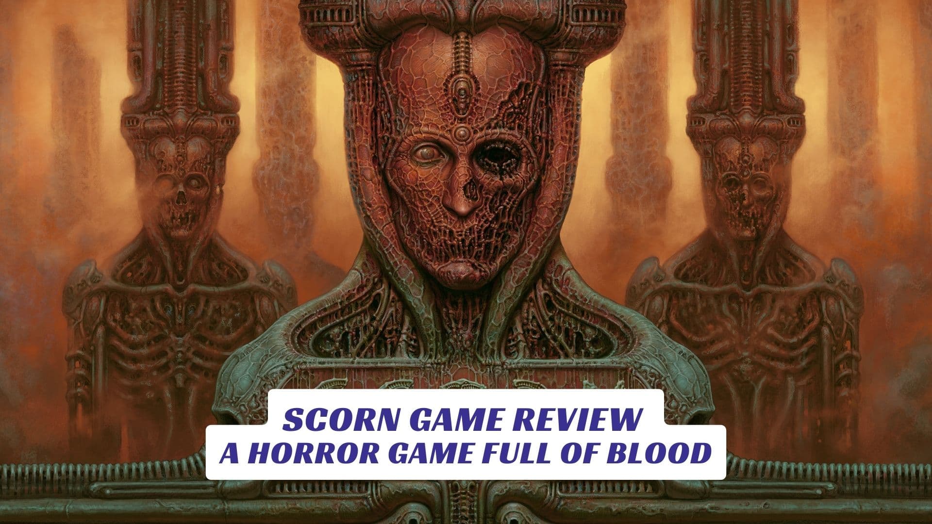 Scorn Game Review - A Horror Game Full of Blood Scorn Game Review A Horror Game Full of Blood Lawod Cover 1