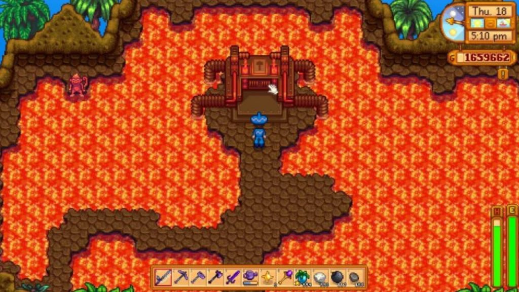 How To Upgrade And Use Every Tool in Stardew Valley 4 The Volcano Forge Stardew Valley Lawod 1