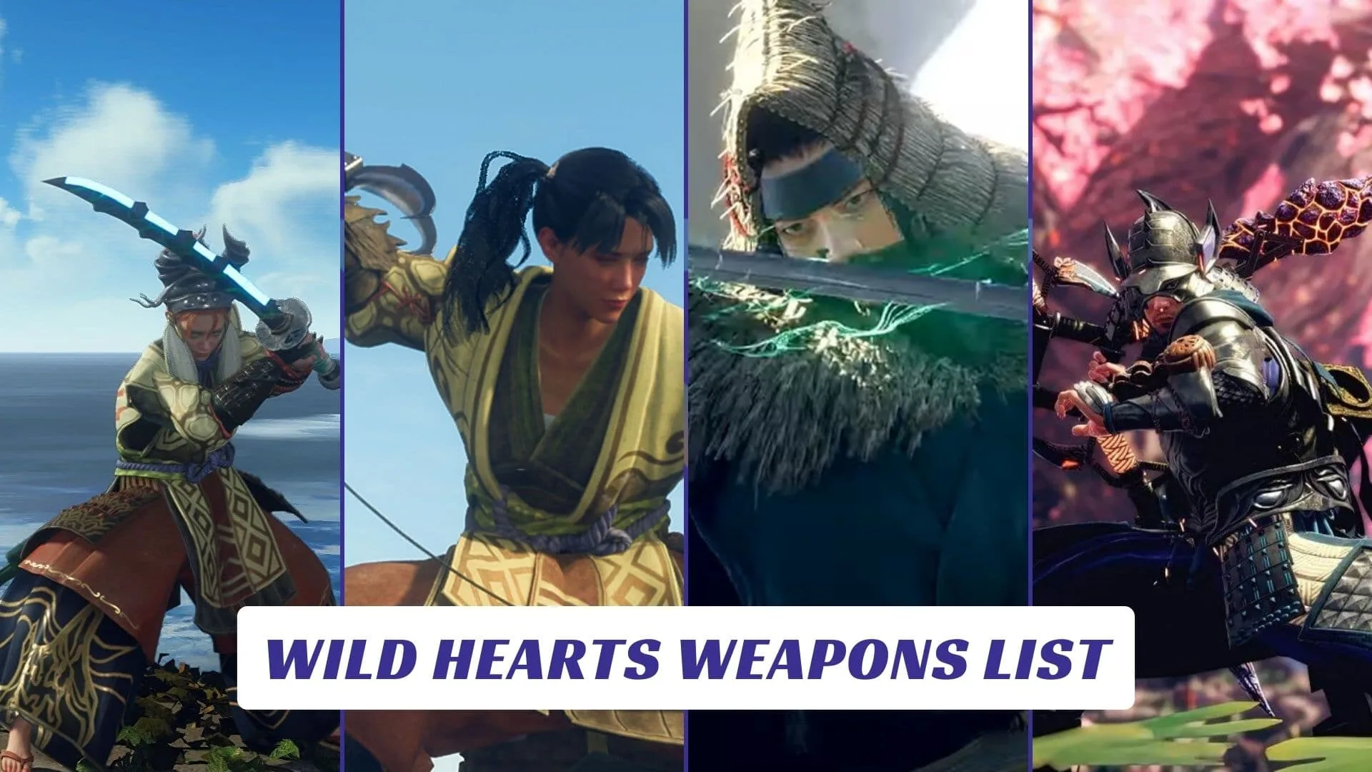 Wild Hearts Weapons List Wild Hearts Weapons List Lawod Cover 1