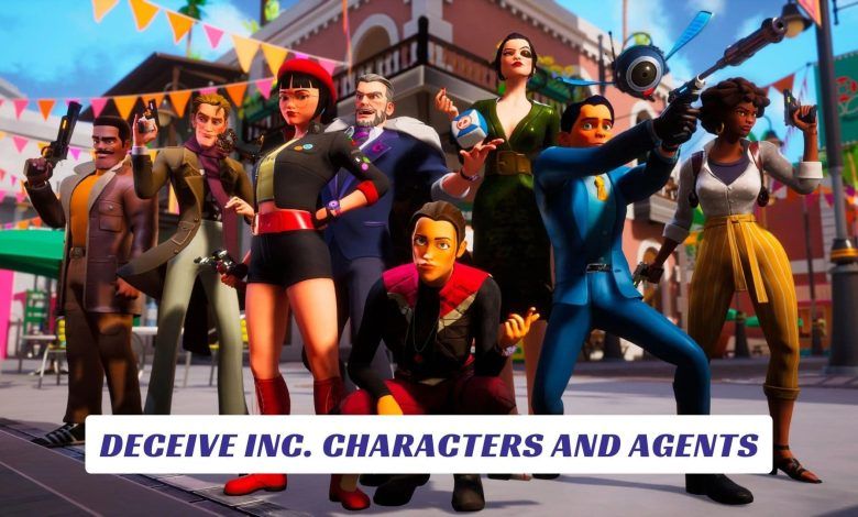 Deceive Inc Characters and Agents Lawod Cover 1