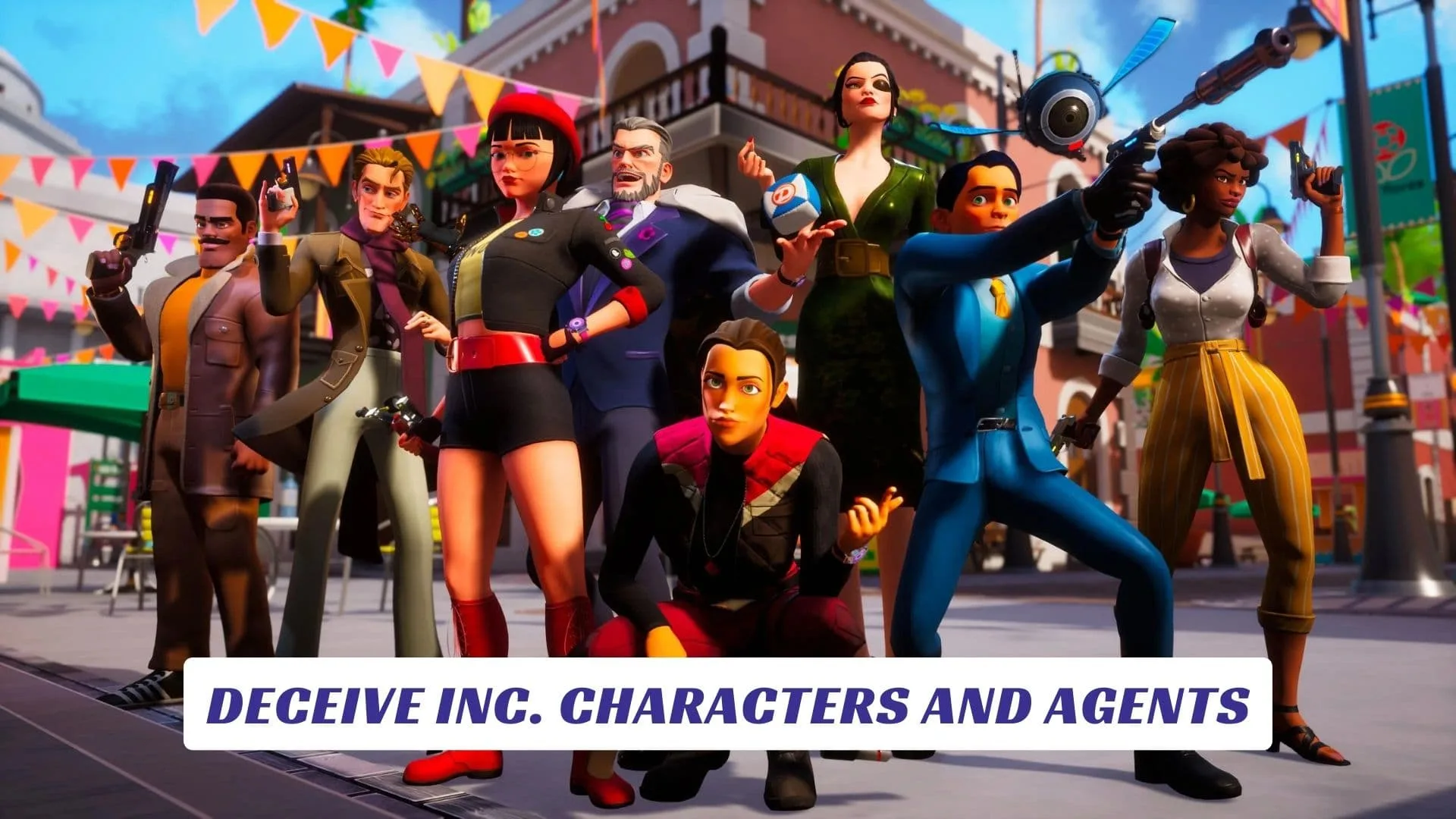 Deceive Inc. Characters and Agents Deceive Inc Characters and Agents Lawod Cover 1