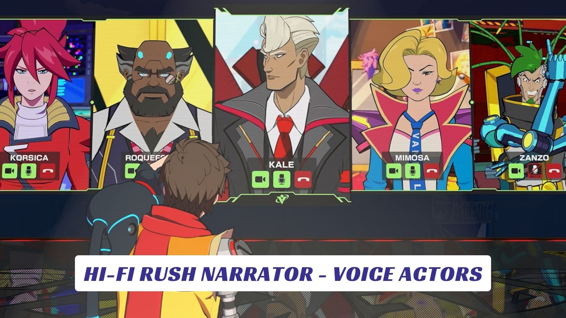 Hi-Fi Rush Narrator - Voice Actors Hi Fi Rush Narrator Voice Actors Lawod Cover 1