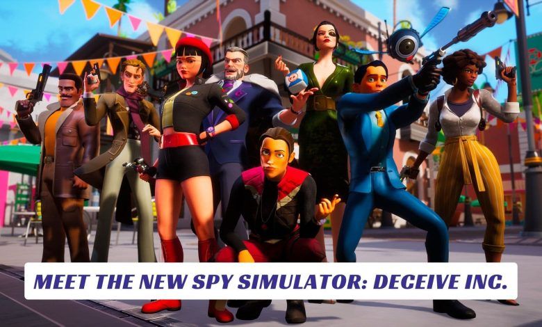 Meet the New Spy Simulator: Deceive Inc. Meet the New Spy Simulator Deceive Inc. Lawod Cover 1
