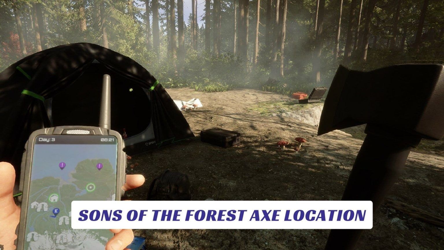 Sons of the forest interactive map and guide lawod
