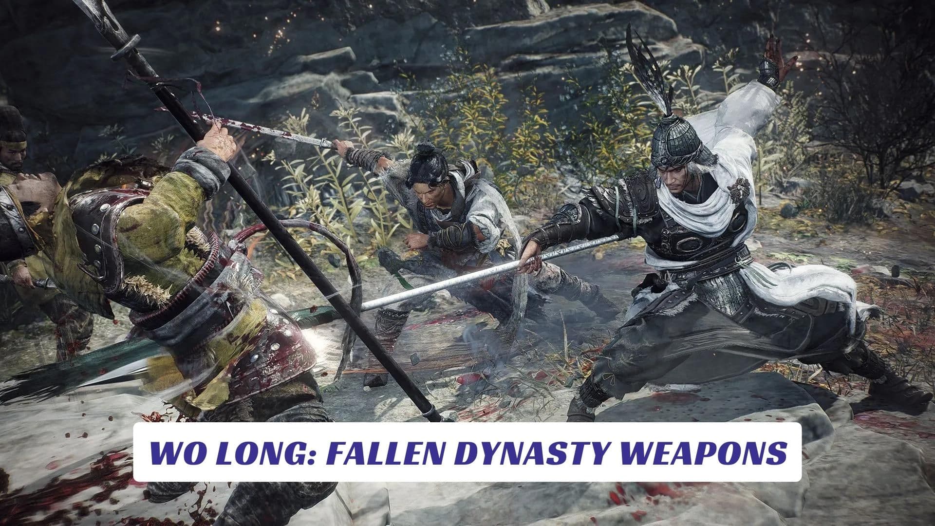 Wo Long: Fallen Dynasty Weapons Wo Long Fallen Dynasty Weapons Lawod Cover 1