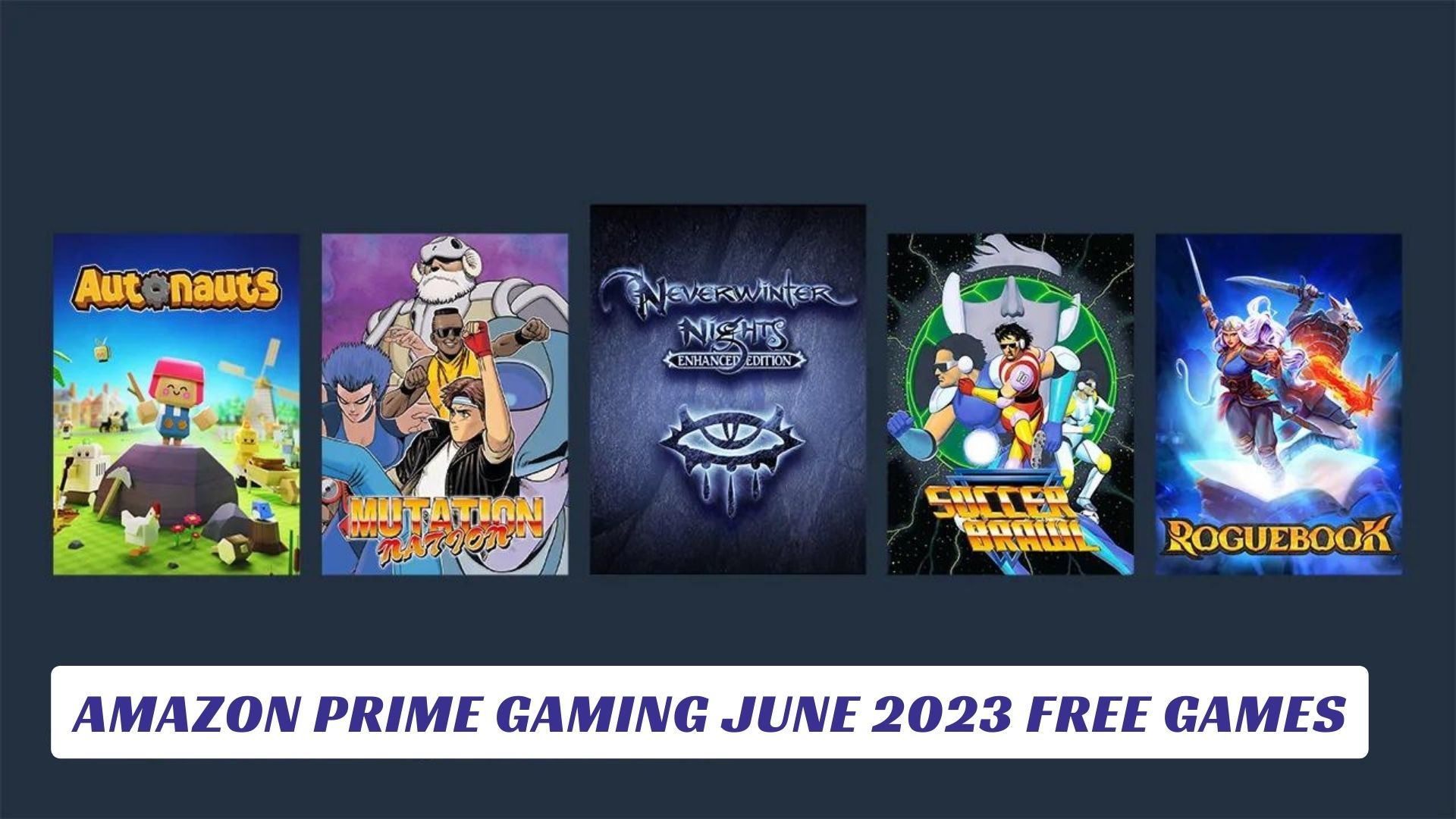 Amazon Prime Gaming June 2023 Free Games Amazon Prime Gaming June 2023 Free Games Lawod Cover