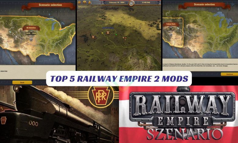 Top 5 Railway Empire 2 Mods Top 5 Railway Empire 2 Mods Lawod Cover