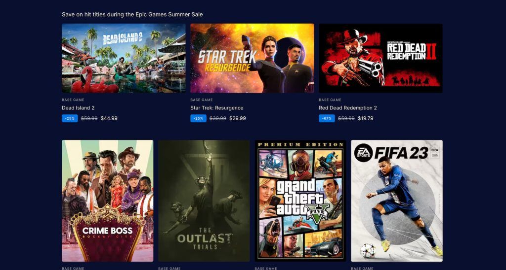 Best Games You Can Get During Epic Games Summer Sale