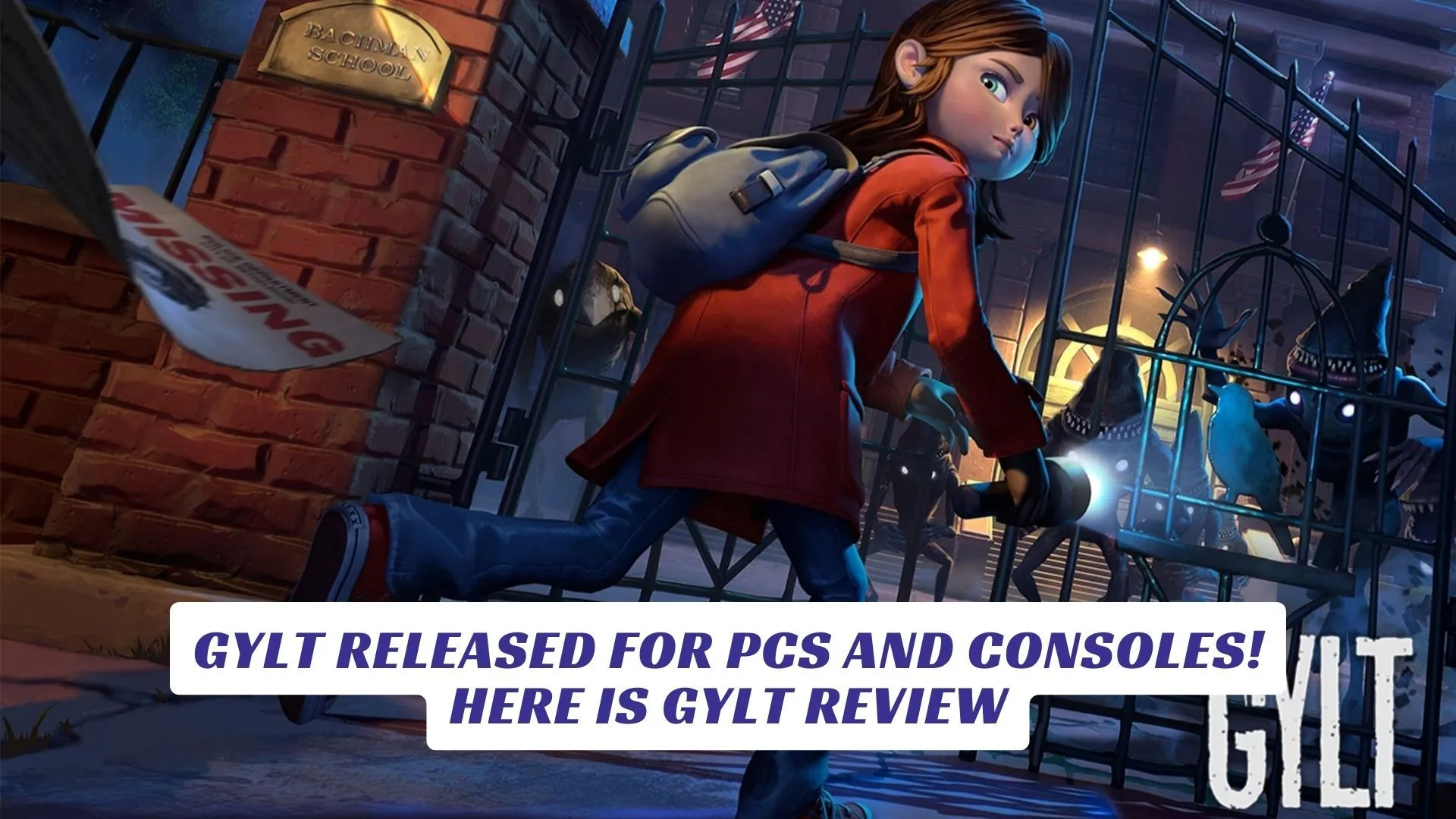 GYLT Released For PCs and Consoles Here is GYLT Review Lawod Cover