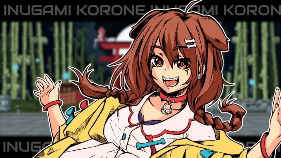 Idol Showdown Characters 1 Inugami Korone idol showdown characters lawod ss