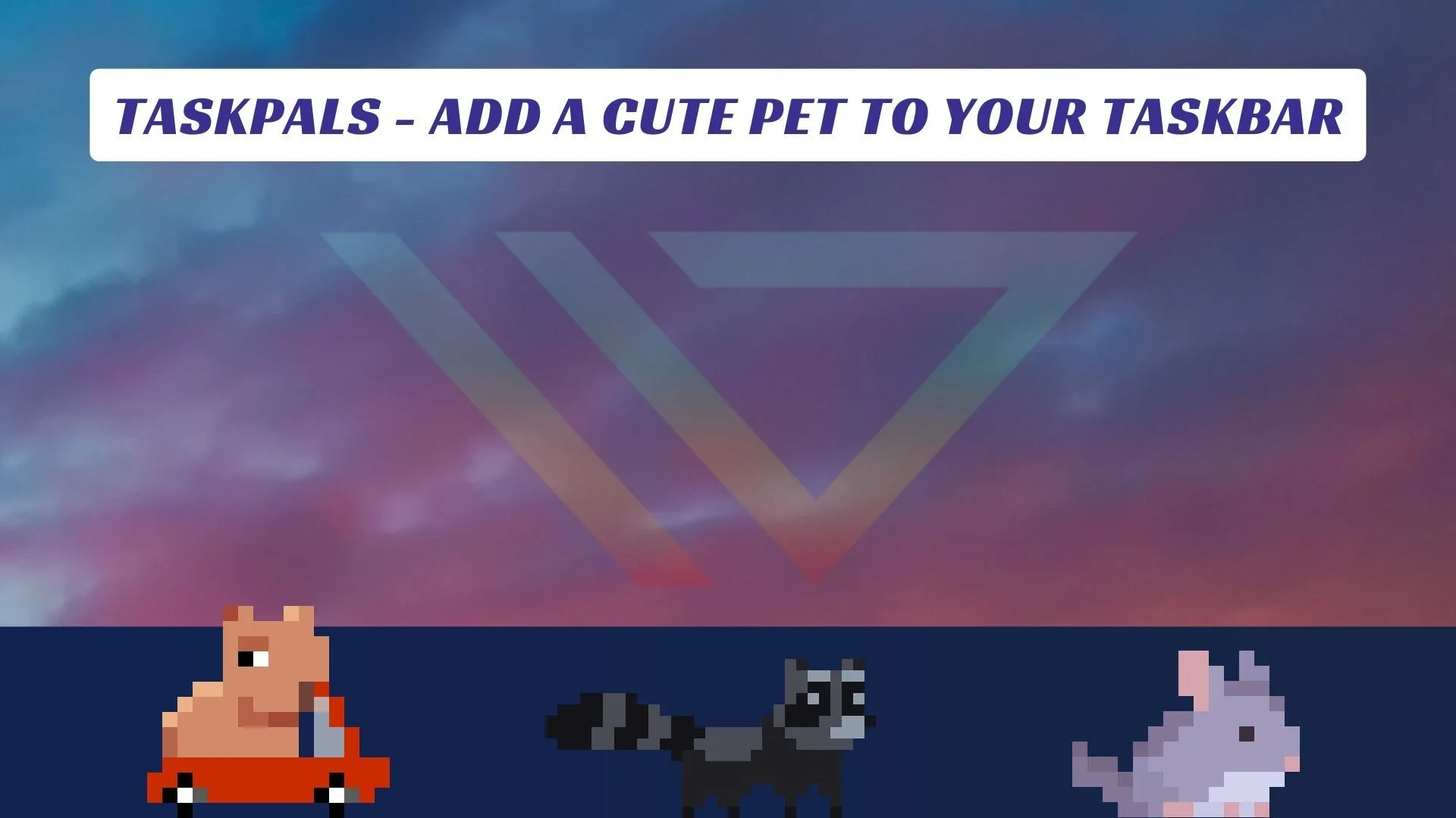 TaskPals Add A Cute Pet To Your Taskbar Lawod Cover