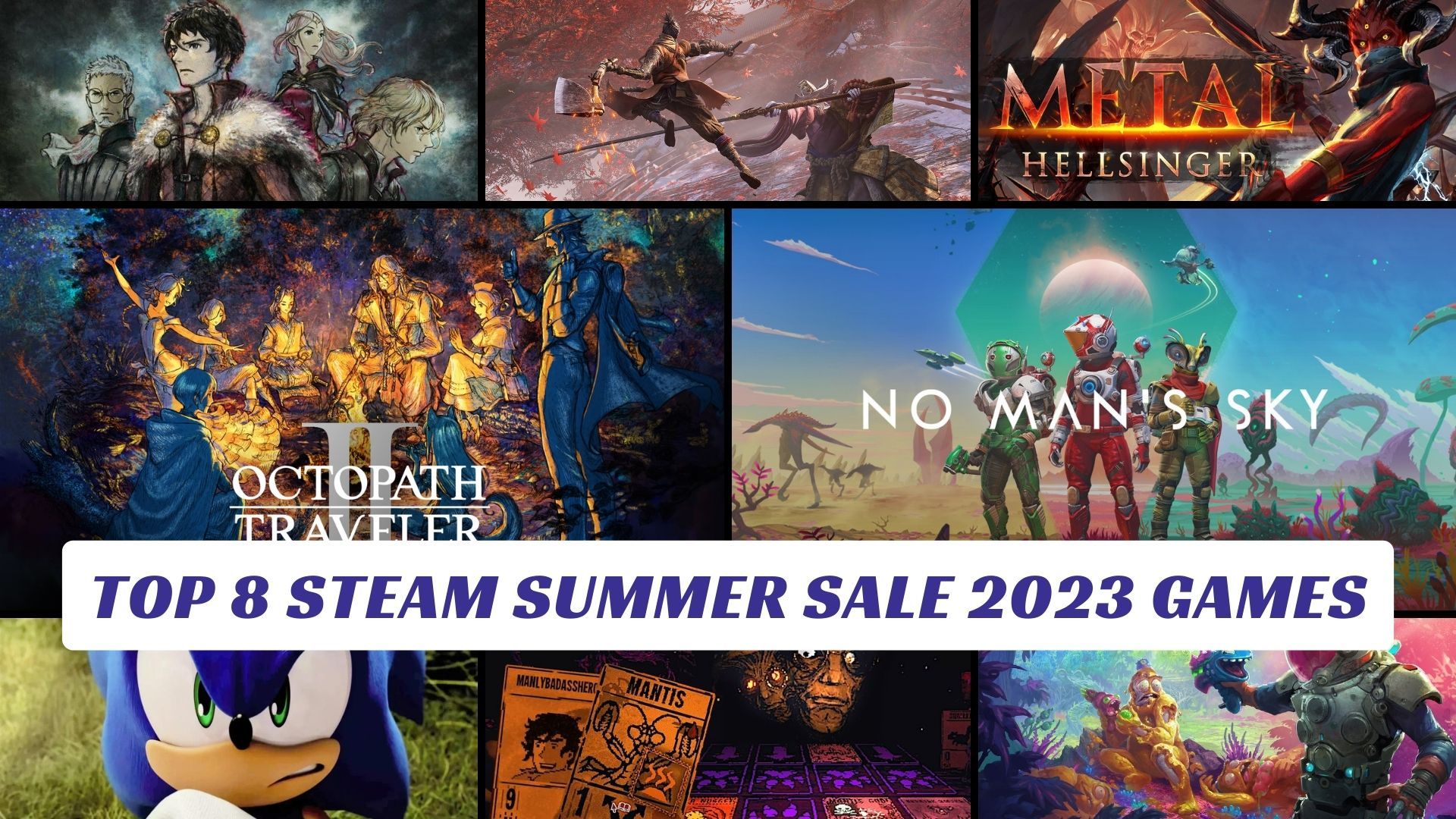 Top 8 Steam Summer Sale 2023 Games Top 8 Steam Summer Sale 2023 Games Lawod Cover