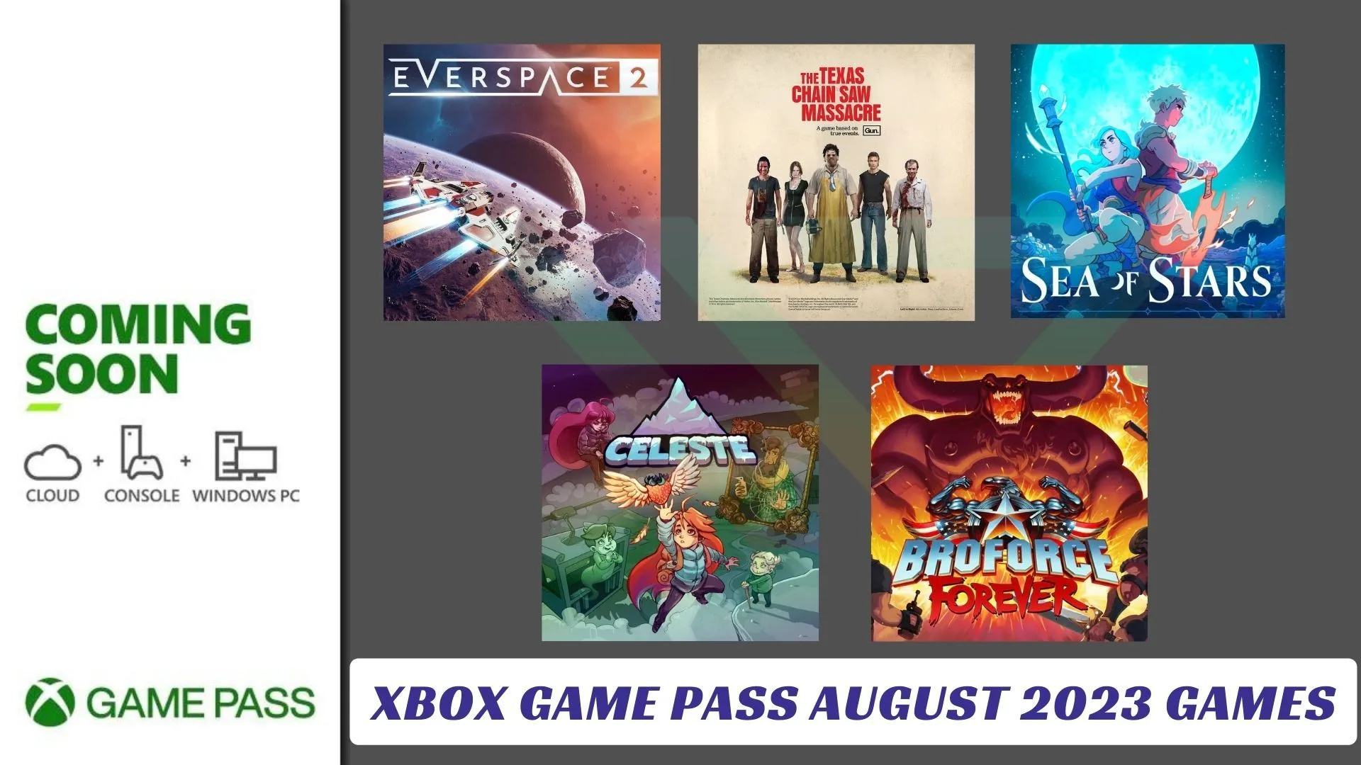Xbox Game Pass August 2023 Games Lawod