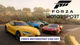 Forza Motorsport Car List Lawod Cover