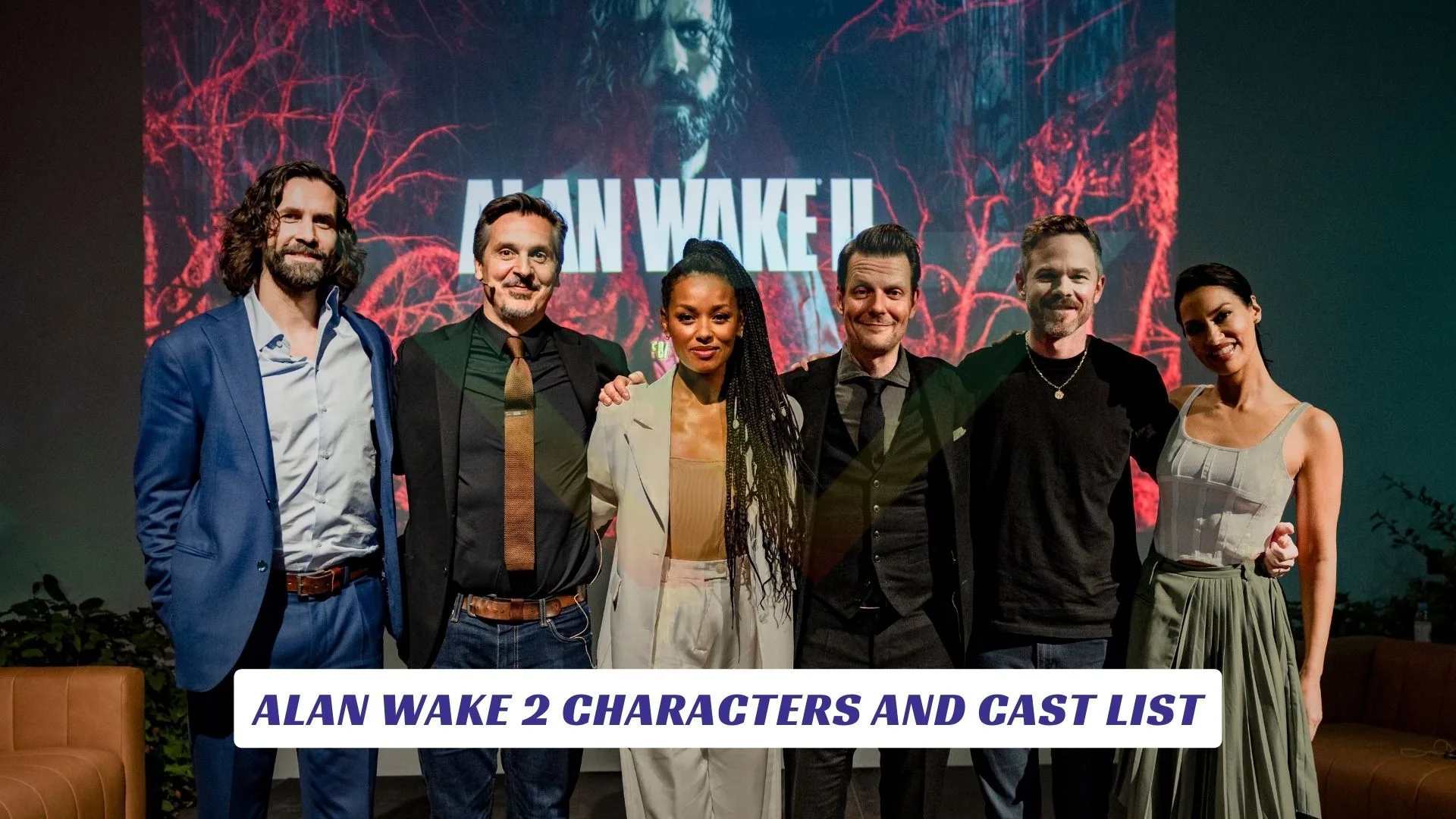 Alan Wake 2 Characters and Cast List Alan Wake 2 Characters and Cast List Lawod Cover