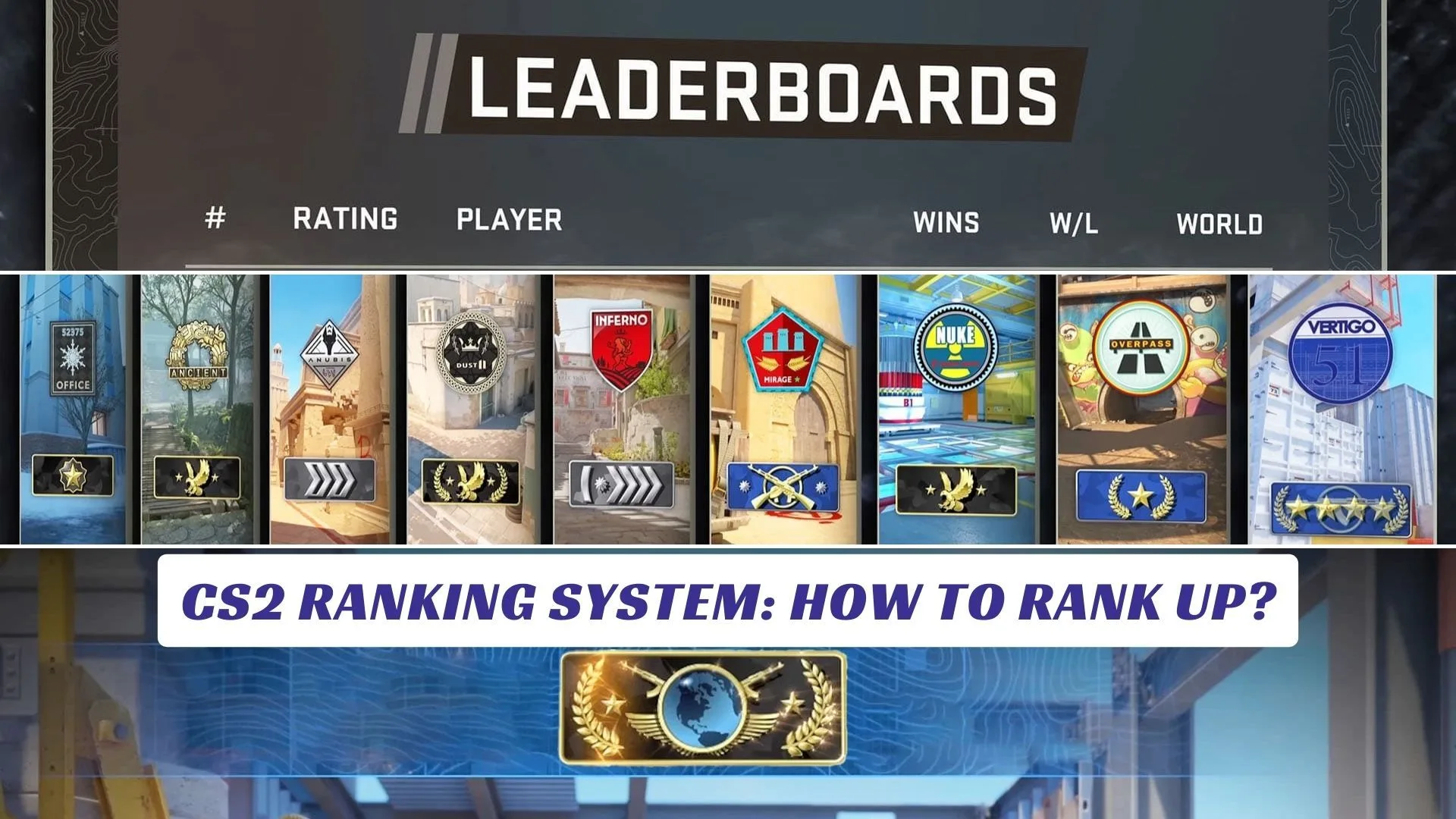 CS2 Ranking System How to Rank Up and Become a Better Player Lawod Cover