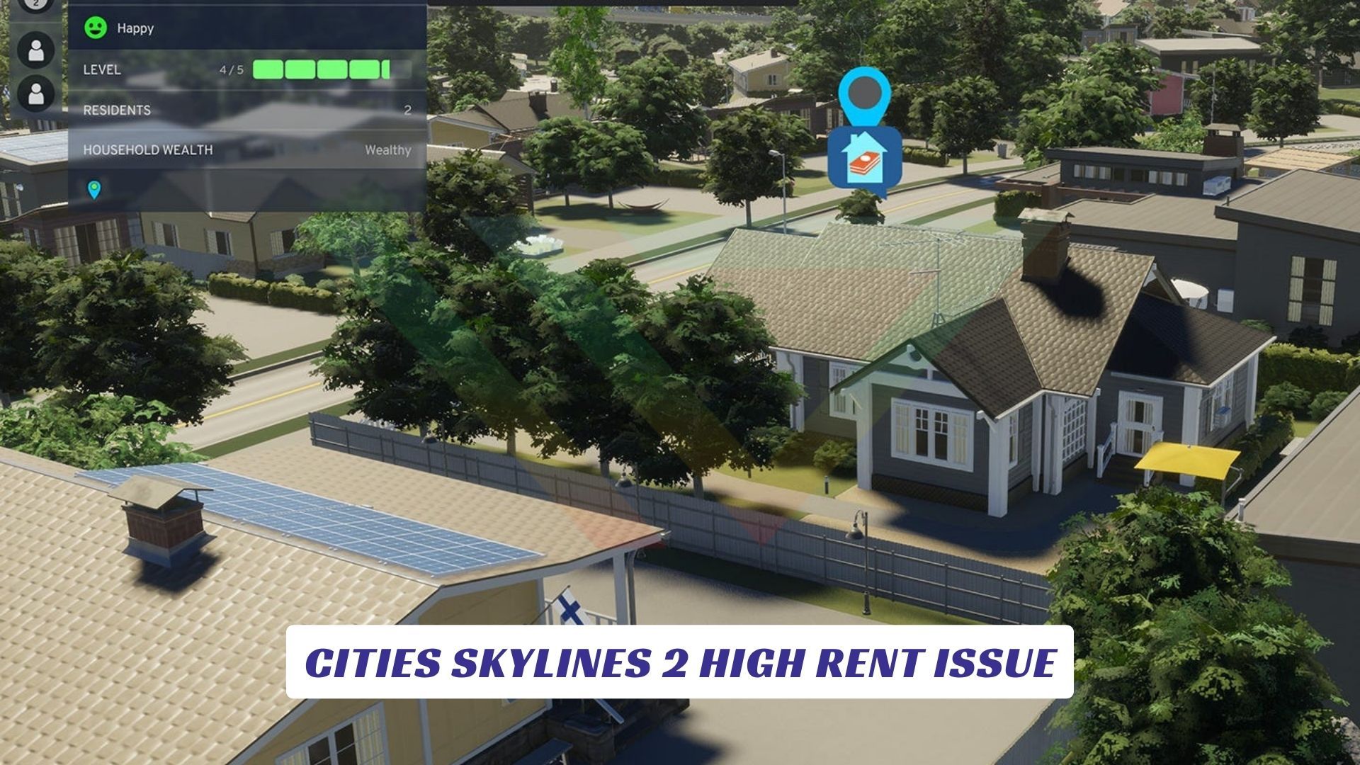 Cities Skylines 2 High Rent Issue Cities Skylines 2 High Rent Issue Lawod Cover
