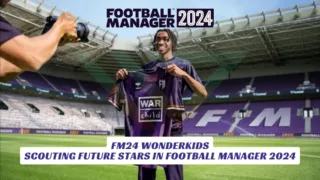 FM24 Wonderkids Scouting Future Stars in Football Manager 2024 Lawod Cover