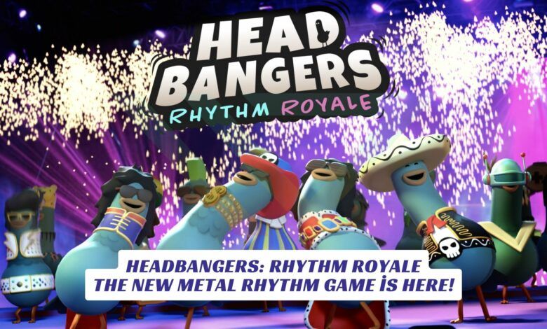 Headbangers: Rhythm Royale - The New Metal Rhythm Game is Here! Headbangers Rhythm Royale The New Metal Rhythm Game is Here Lawod Cover