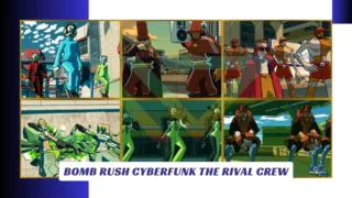 Bomb Rush Cyberfunk The Rival Crew Lawod Cover